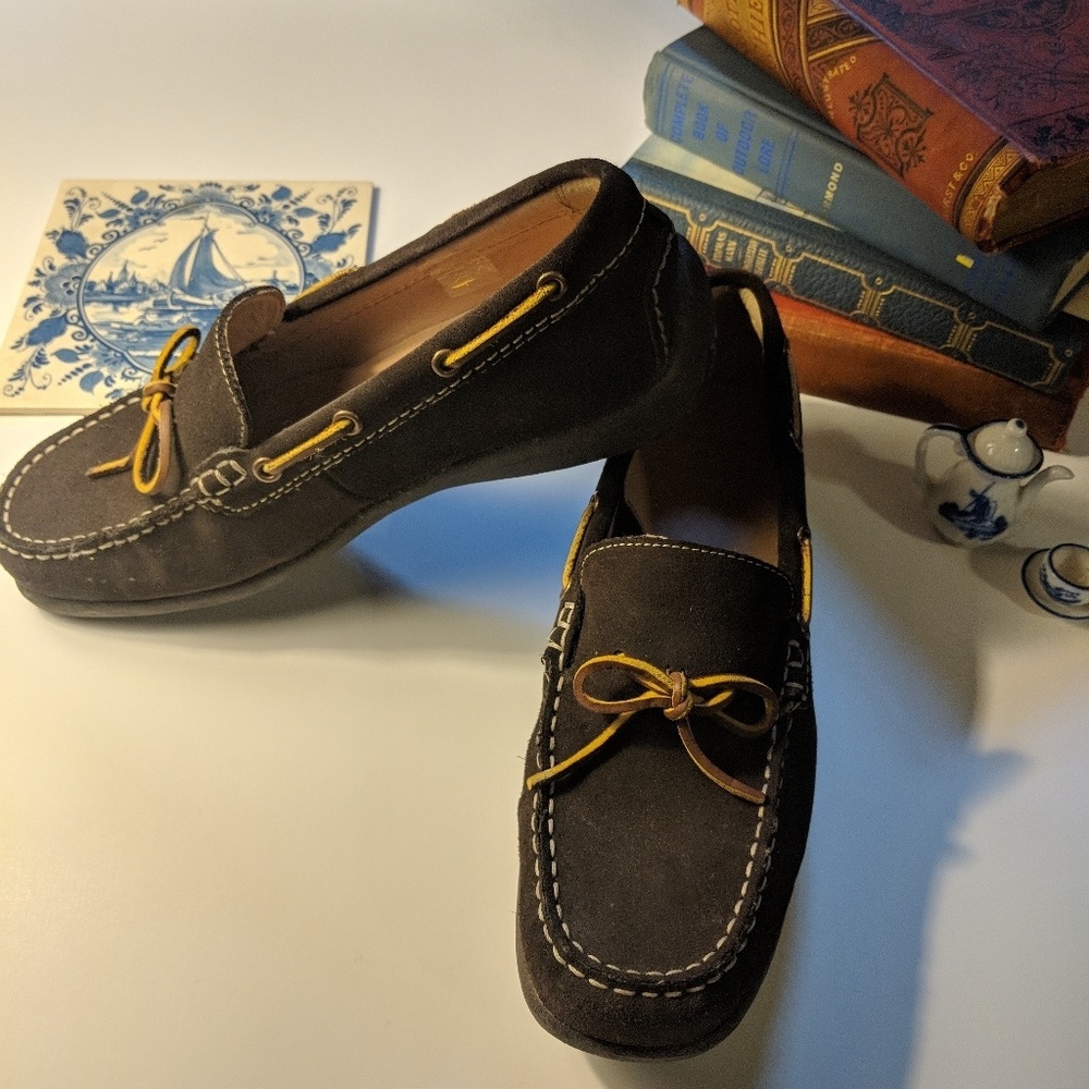 Land's End womens moccasins